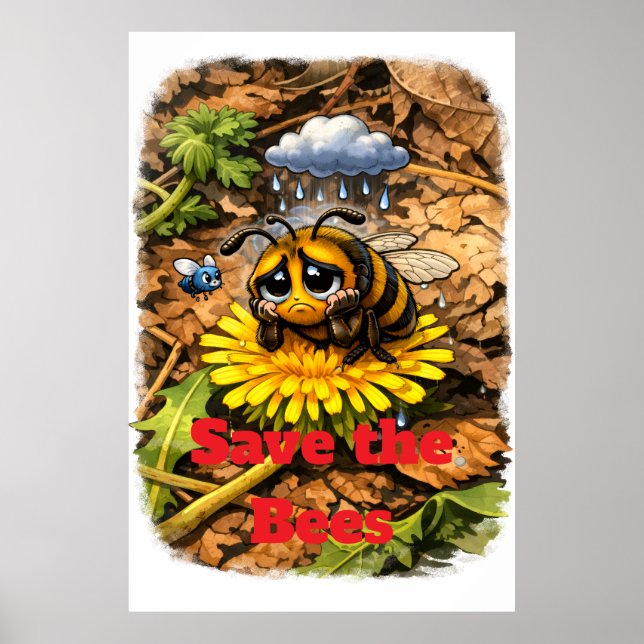 Save the Bees Poster (Front)