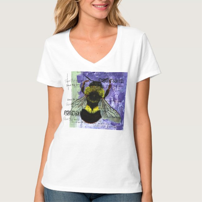 Save the bees t-shirt (Front)