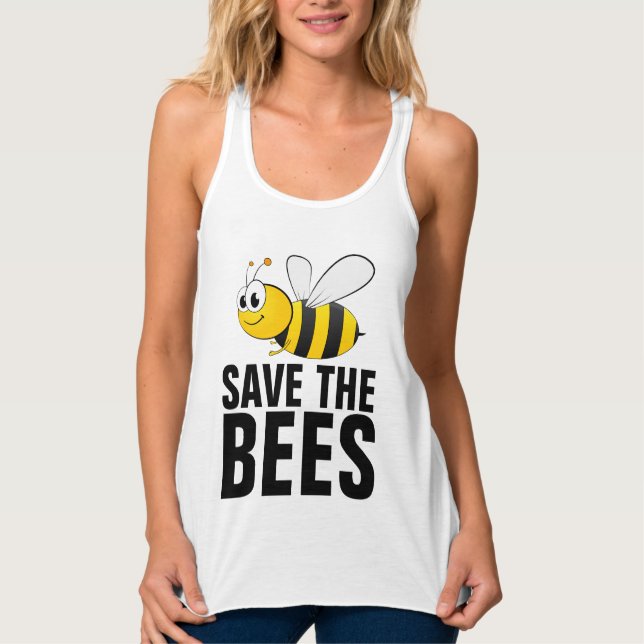 SAVE THE BEES T-SHIRTS TEES (Front)