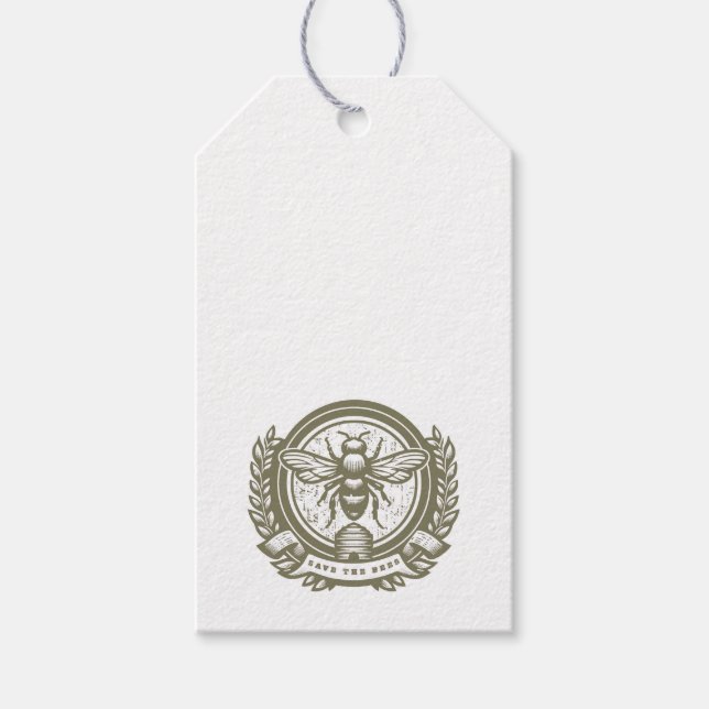 Save the Bees Tag (Front)