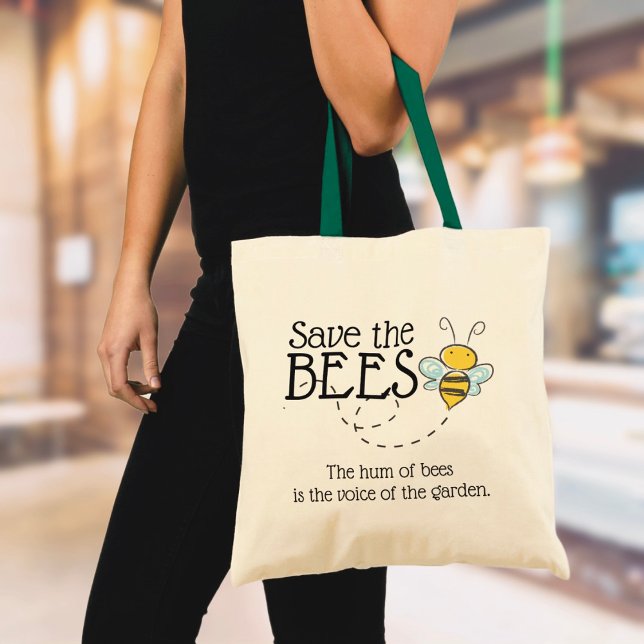 Save the Bees Tote Bag (Creator Uploaded)