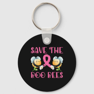 Save The Boo Bees Breast Warrior Survivor Cancer A Key Ring