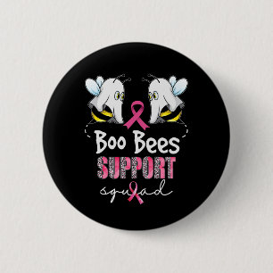 Save The Boo Bees Support Squad Breast Cancer Awar 6 Cm Round Badge