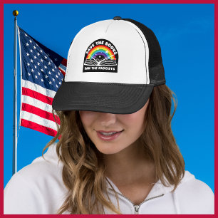 Save the Books Ban the Fascists Anti-Censorship Trucker Hat