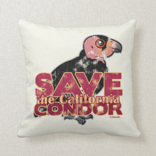 Save the California Condor Cushion
