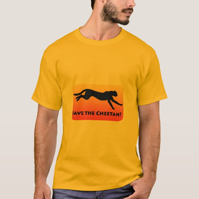 Save the Cheetah T-Shirt (Front)