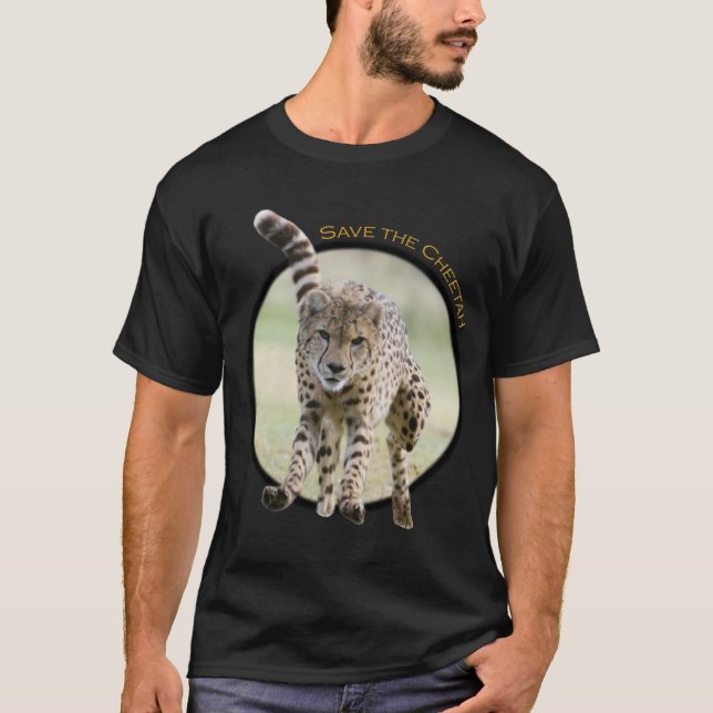 Save the Cheetah T-Shirt (Front)