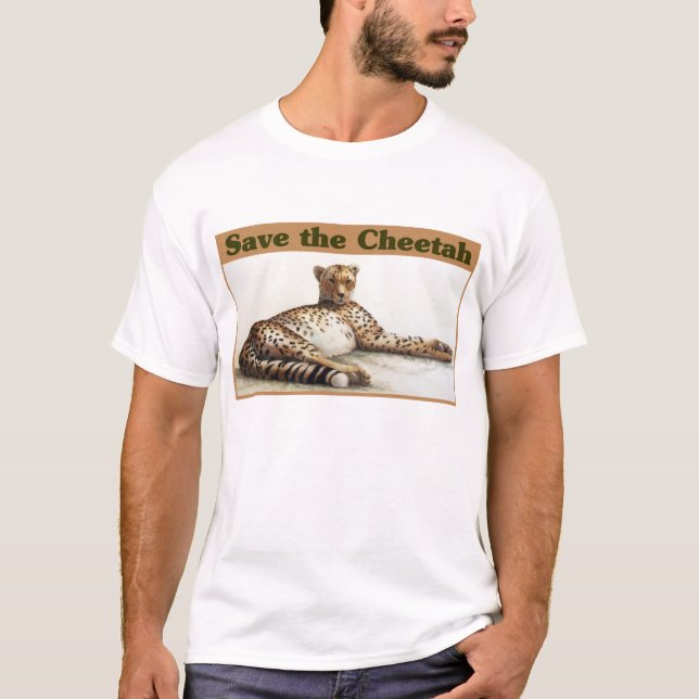 Save the Cheetah T-Shirt (Front)