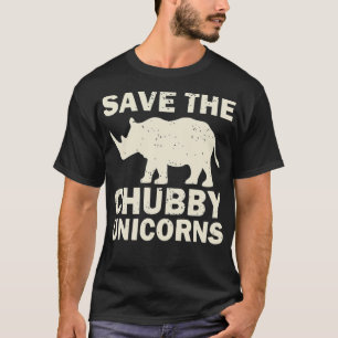 Save The Chubby Unicorn couple T-Shirt