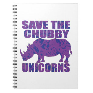 Save-The-Chubby-Unicorns- Notebook