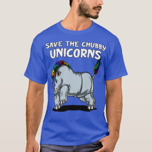 Save The Chubby Unicorns Rhino T-Shirt