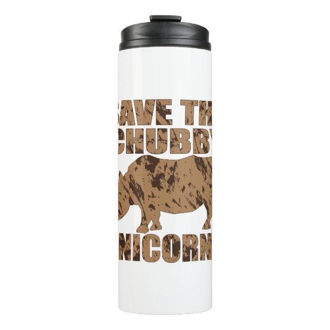 Save-The-Chubby-Unicorns Thermal Tumbler (Front)