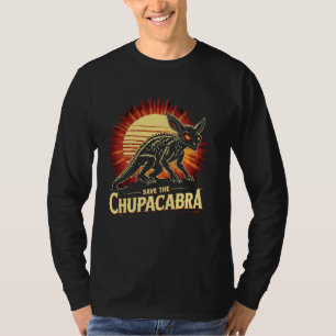 Save The Chupacabra Mystical Sunset T-Shirt