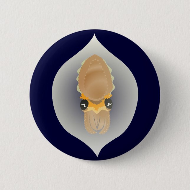 Save the Cuttlefish Egg Button (Front)