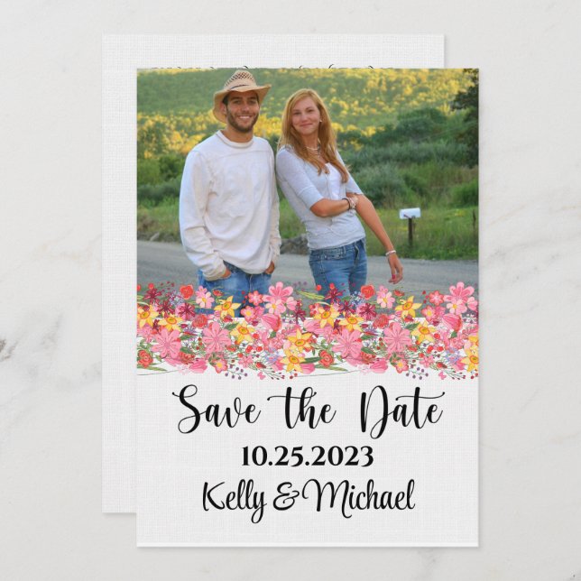 Save the Date AND Invitation (Front/Back)