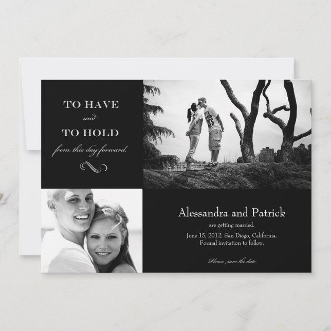 Save the Date Announcement  (Front)