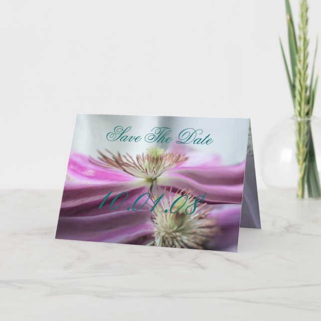 Save the Date Announcement (Front)