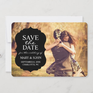 Save the Date Announcement Crest Save the Date