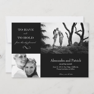 Save the Date Announcement // Forever Always