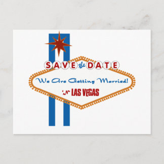 Save the Date Announcement Postcard