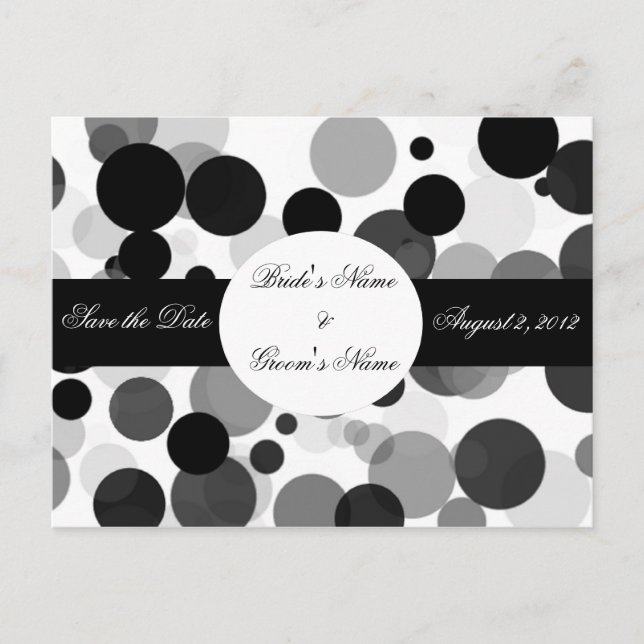 Save the Date Announcement Postcard (Front)