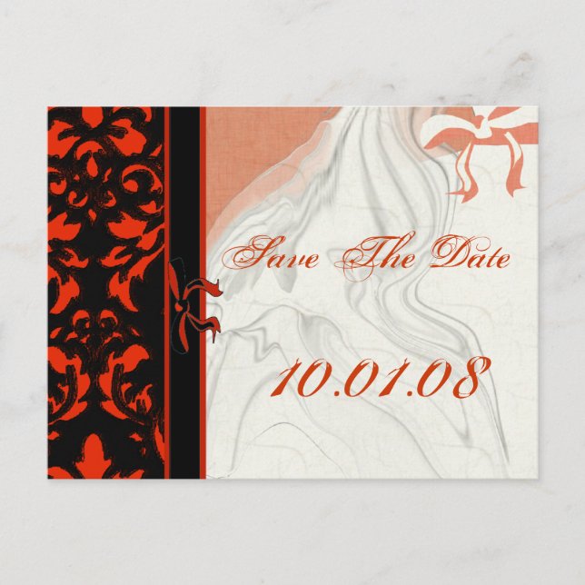 Save The Date - Announcement Postcard (Front)