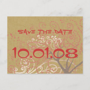 Save The Date - Announcement Postcard