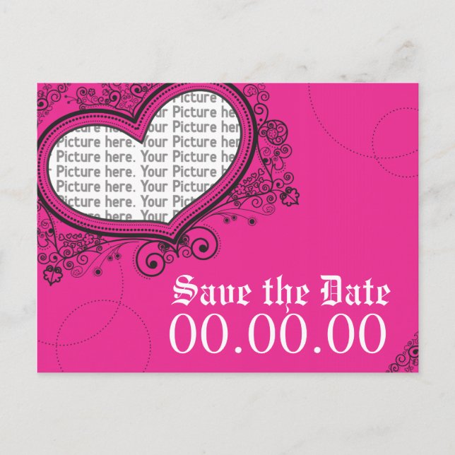 Save the Date Announcement Postcard (Front)