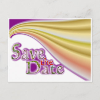 Save the Date Announcement Postcard