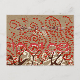 Save The Date Announcement Postcard