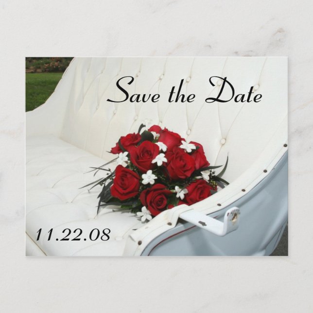 Save the Date Announcement Postcard (Front)
