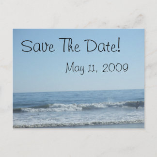 Save The Date! Announcement Postcard