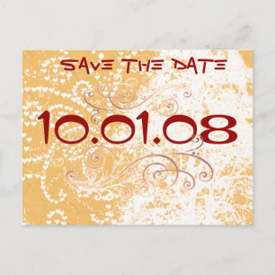Save The Date - Announcement Postcard