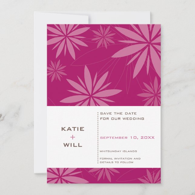 SAVE THE DATE ANNOUNCEMENT :: vitality 6P (Front)