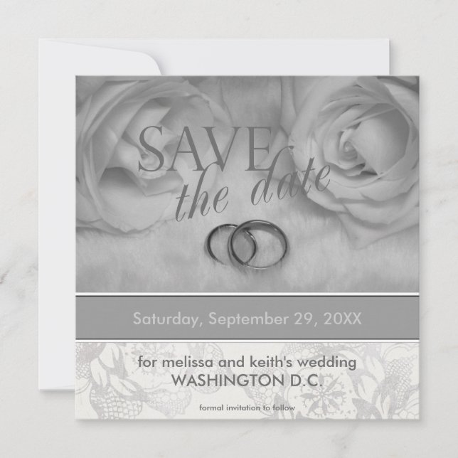 Save the Date Announcements (Front)