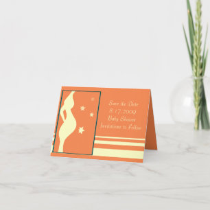 Save the Date Baby Shower Card - Customised