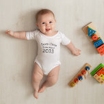 Save The Date Bar Mitzvah 2036 ADD ANY YEAR Baby Bodysuit<br><div class="desc">Personalize this unique save the date my Bar Mitzvah  baby suit 2033 by adding a name to the back.</div>