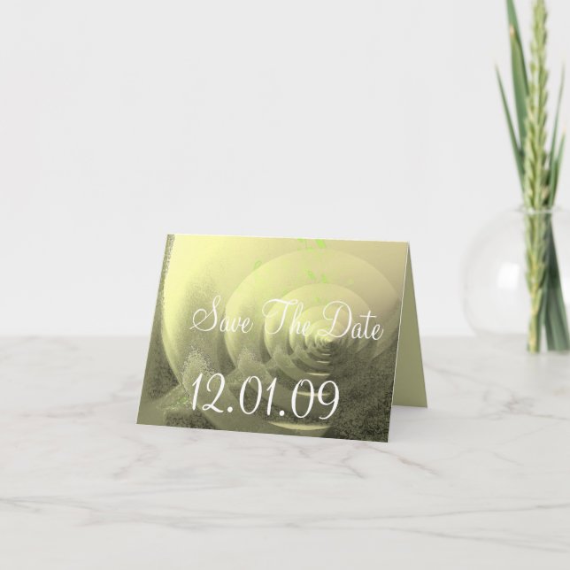 Save the Date Beach SeaShell Invitation (Front)