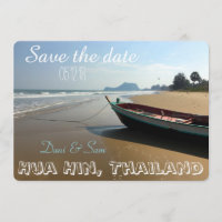 Save the Date Beach Wedding