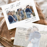 Save the Date Boho Minimalist Photo Modern Postcard<br><div class="desc">Capture the essence of your love story with our Save the Date Boho Minimalist Photo Modern Postcard. This postcard is a fusion of contemporary minimalism and bohemian charm, making it the perfect choice for announcing your upcoming wedding. Featuring your cherished engagement photo, this postcard becomes a tangible memory that your...</div>