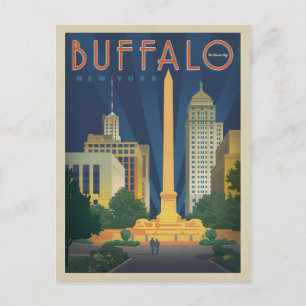 Save the Date - Buffalo, NY Announcement Postcard
