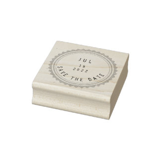 Save The Date | Cancellation Stamp