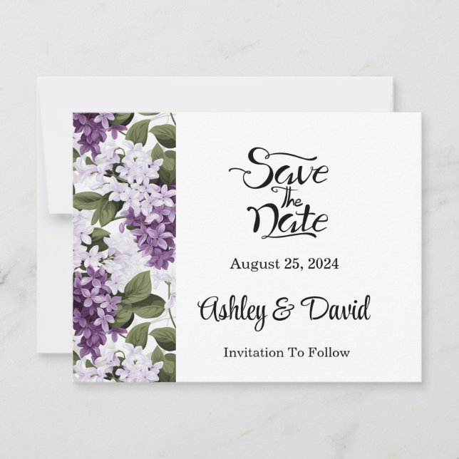 Save The Date Card (Front)
