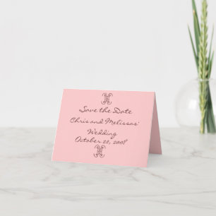 Save the Date Card