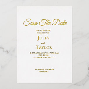  Save the Date Card
