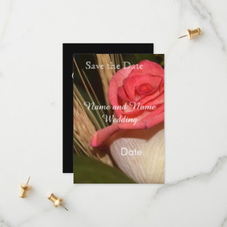 Save the date card