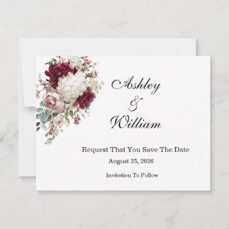 Save The Date Card
