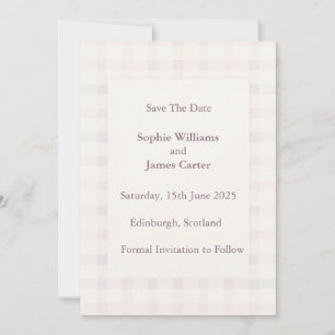 Save the Date Card