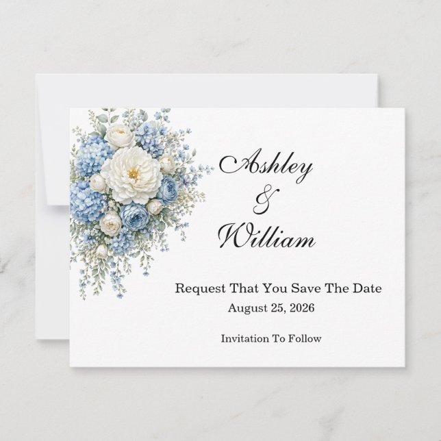 Save The Date Card (Front)