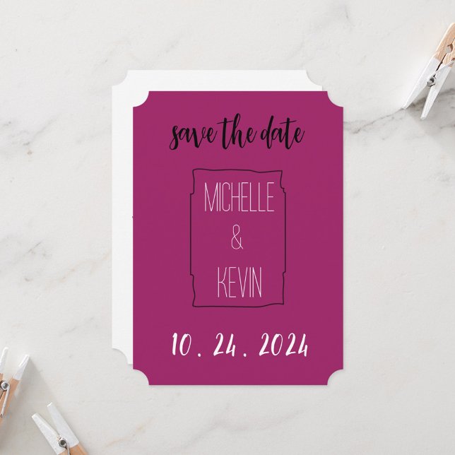 Save the Date Card Modern (Creator Uploaded)